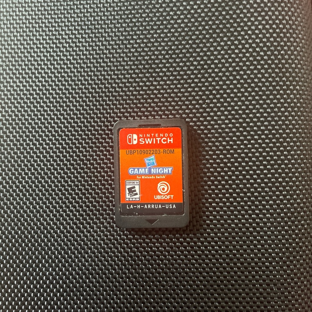 Nintendo Switch Game Card with Red Label Game Night